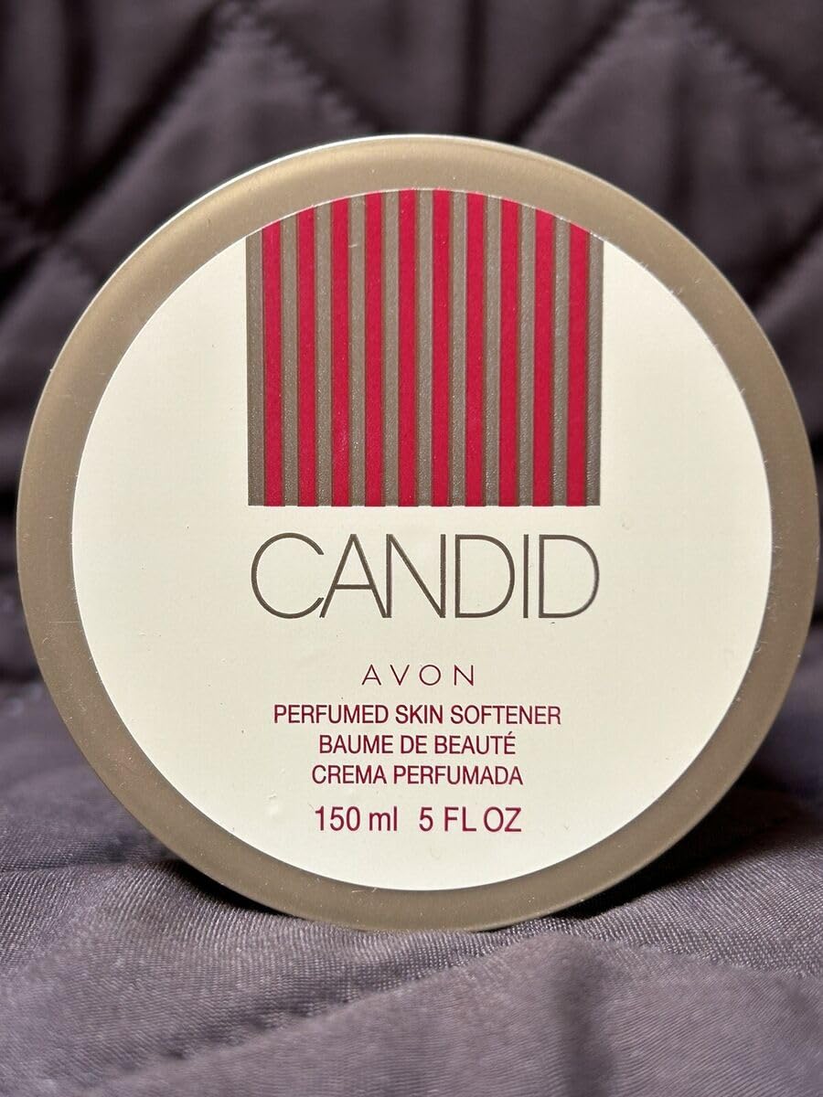 Avon Candid on bathroom shelf suggesting daily routine convenience and scent