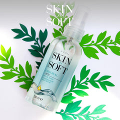 AVON oil texture close-up demonstrating lightweight absorption