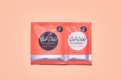 AvryBeauty opened packet dissolving in basin demonstrating easy single-use application