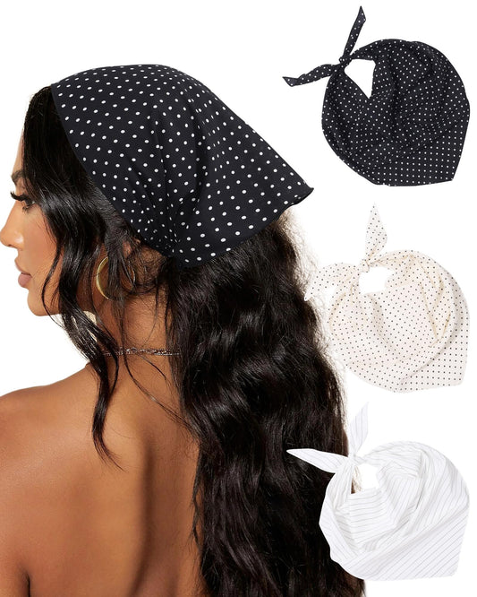 AWAYTR front view of three packaged bandanas showing patterns and set value