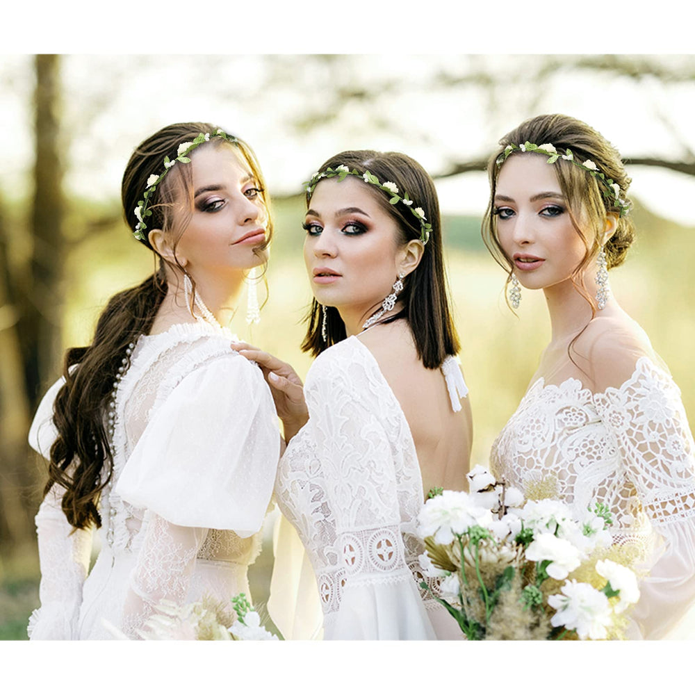 AWAYTR crown worn on model demonstrating bohemian style and photo-ready elegance