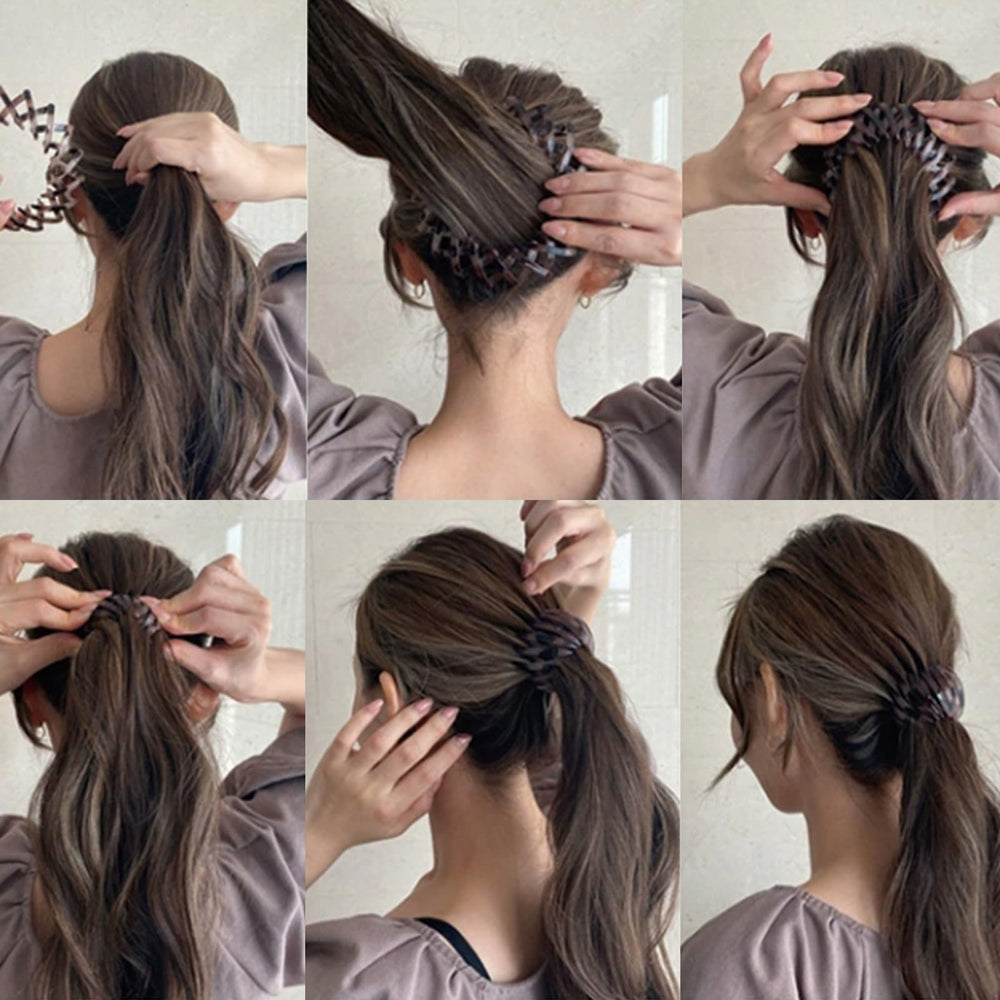Aweoisa hair accessories in a travel pouch ready for on-the-go styling