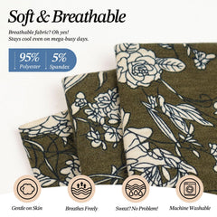 Awumbuk assorted patterns and colors laid out to show styling options