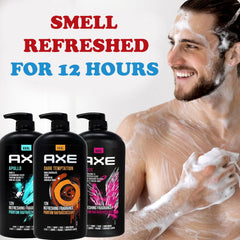 AXE Dark Temptation close texture shot emphasizing rich lather benefit