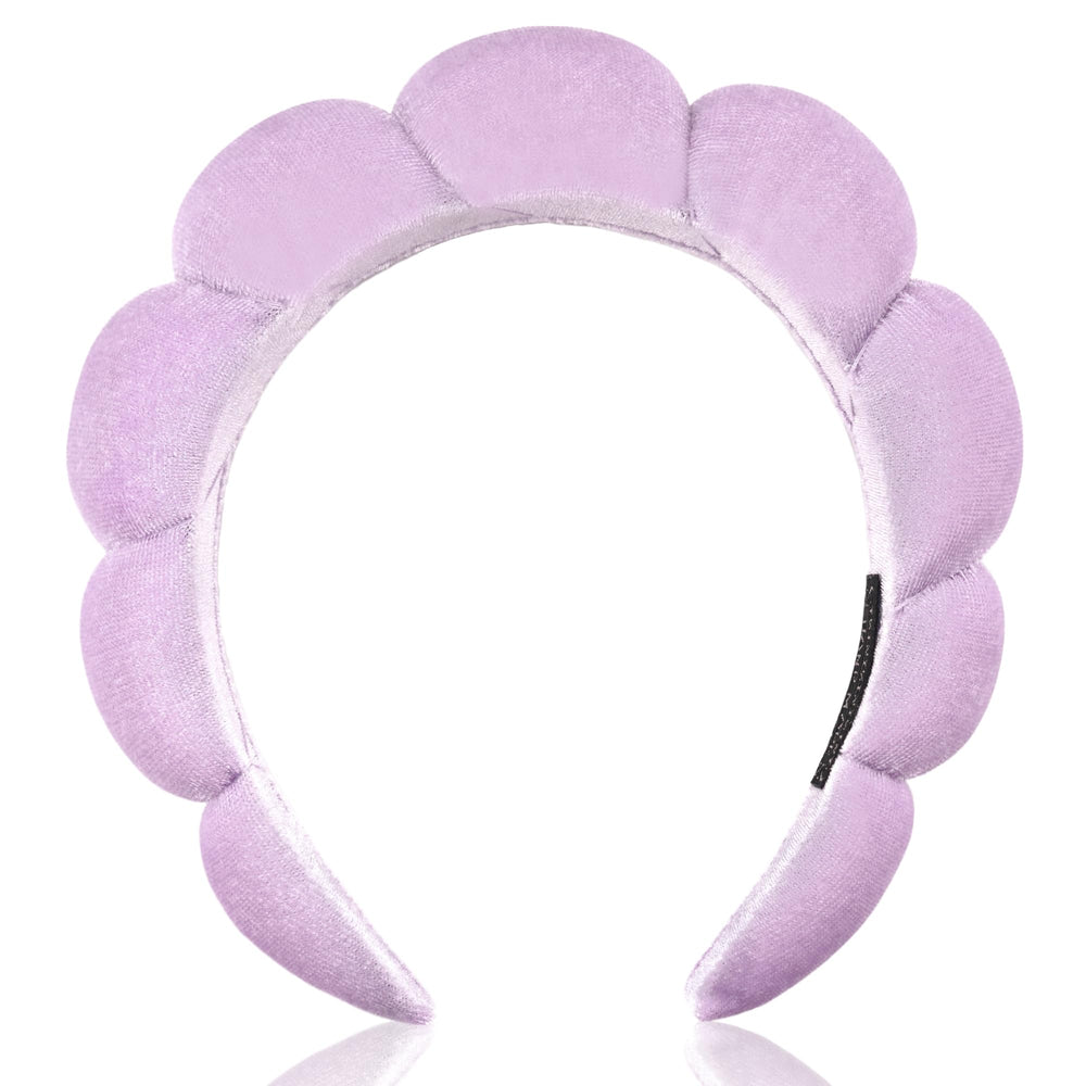 Ayesha headband packaging and label showing product branding benefit: ready gift