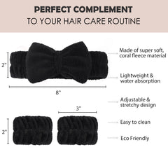 Ayesha wristband pair worn on wrist capturing absorbent protection from drips
