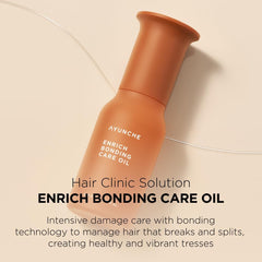 AYUNCHE close-up of oil texture highlighting smooth glide and shine