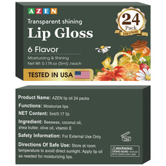 AZEN lip gloss in a handbag with mirror showing everyday portability and convenience