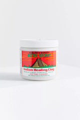 Aztec Secret jar on bathroom shelf in lifestyle setting demonstrating at-home spa convenience