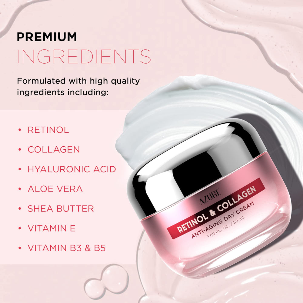 Azure Cosmetics cream texture close-up revealing smooth, hydrating consistency benefit
