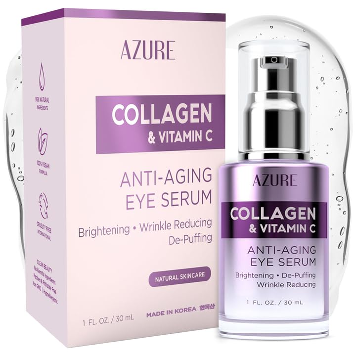 Azure Cosmetics front bottle image showing clean branding and compact 30mL size benefit