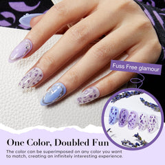 AZUREBEAUTY application in use showing easy at-home manicure