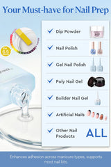 AZUREBEAUTY being applied to nail plate for faster drying benefit