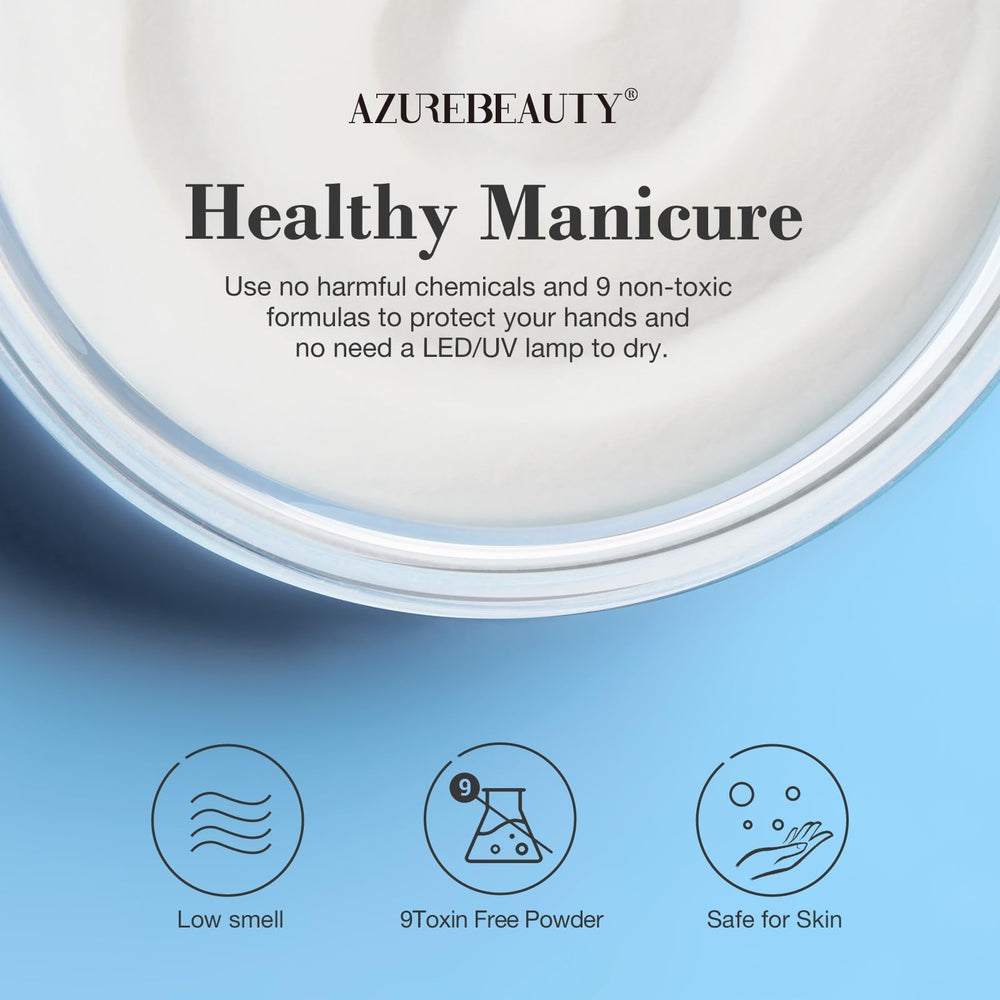 AZUREBEAUTY home manicure scene showcasing DIY ease and salon-quality results