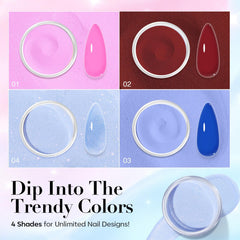 AZUREBEAUTY base coat activator and top coat bottles for long wear
