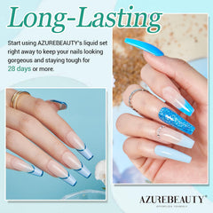 AZUREBEAUTY brush head detail highlighting easy controlled application benefit