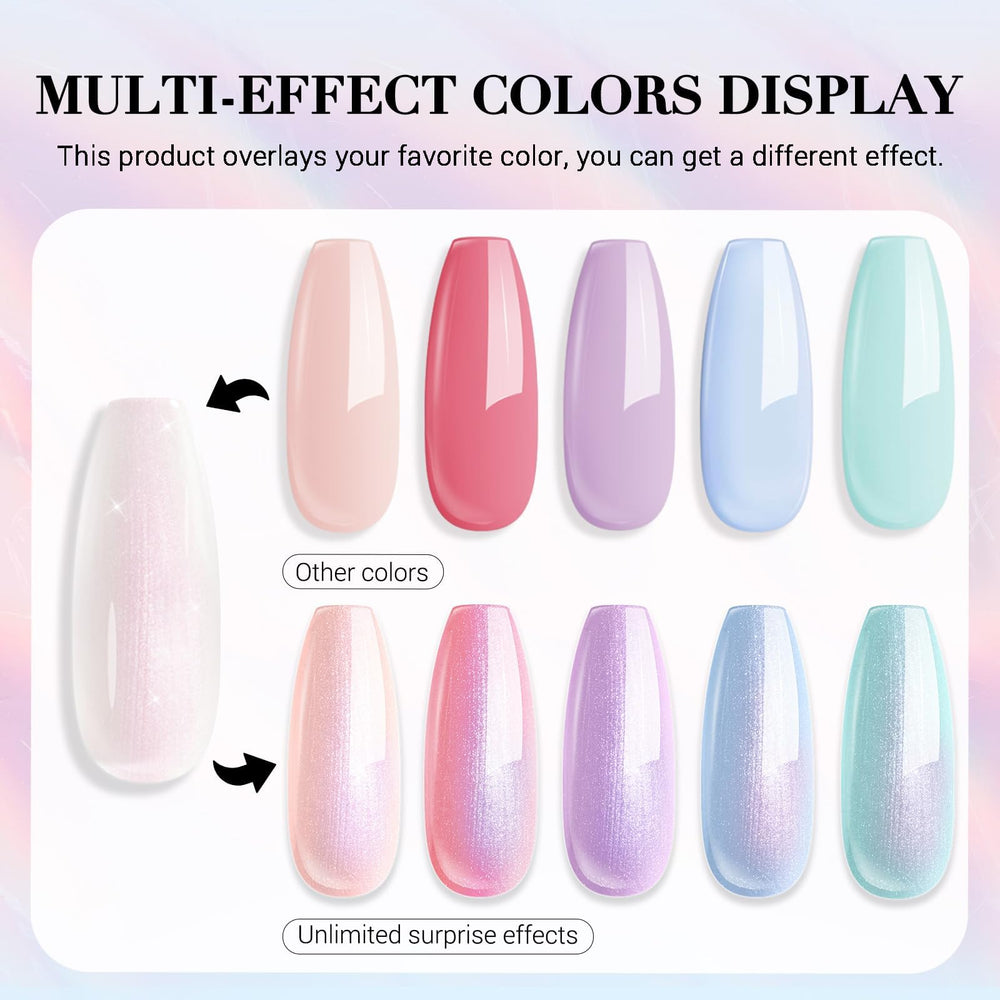 AZUREBEAUTY brush stroke swatch demonstrating smooth coverage and quick-dry benefit