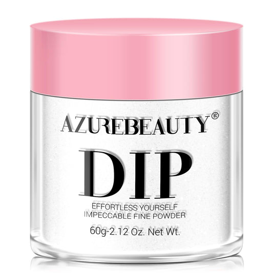 AZUREBEAUTY jar front view showing professional clear dip powder benefit durable supply
