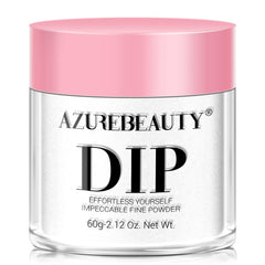 AZUREBEAUTY jar front view showing professional clear dip powder benefit durable supply