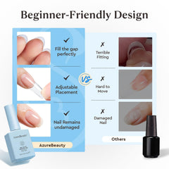 AZUREBEAUTY gel texture close-up highlighting smooth glossy finish