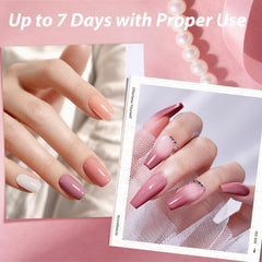 AZUREBEAUTY closeup sheen on nail illustrating smooth glossy finish