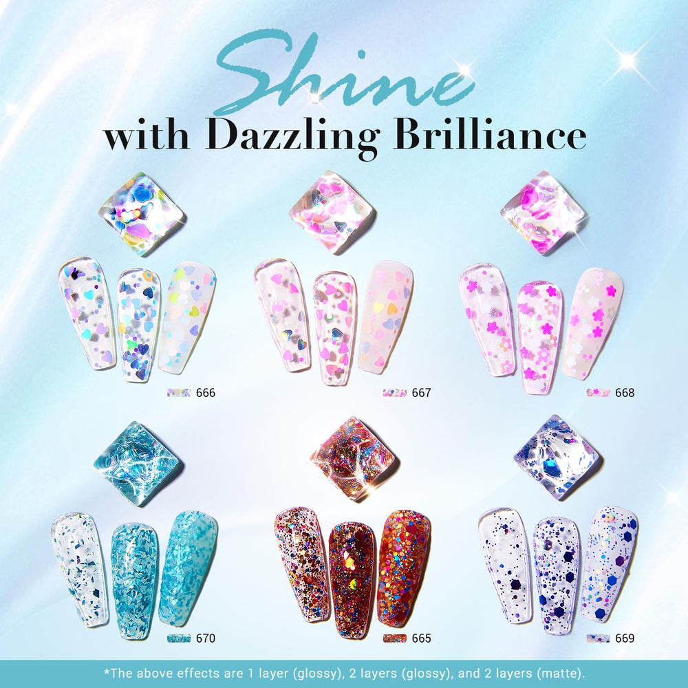 AZUREBEAUTY color swatches displaying pink and aqua blue shades for color selection help