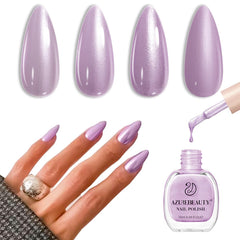 AZUREBEAUTY front bottle view showing purple gloss and compact size