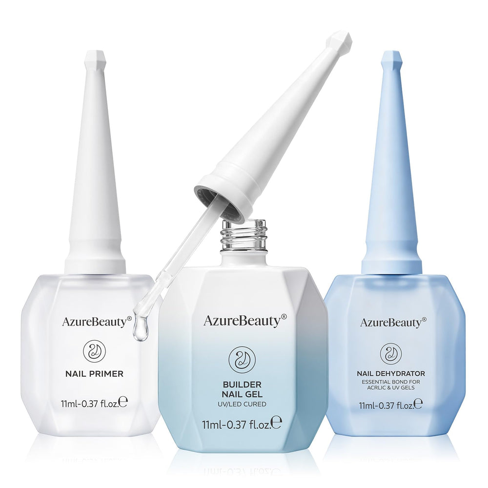 AZUREBEAUTY kit front packaging showing complete prep and builder set benefits