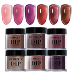 AZUREBEAUTY front packaging showing the six blush jelly powders and benefits of versatility