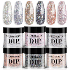 AZUREBEAUTY front packaging showing six jars and benefits of variety