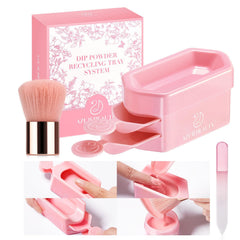 AZUREBEAUTY front view of tray system showing compact design and tidy storage benefit