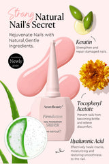 AzureBeauty being applied at a manicure table for quick air-dry convenience