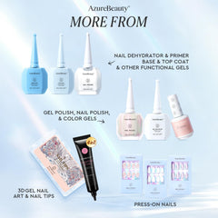AzureBeauty lifestyle image of hand on book showcasing healthy nails