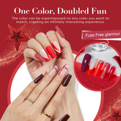AZUREBEAUTY base activator top coat bottles with brushes for precise application