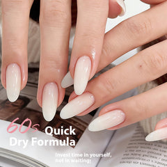 AZUREBEAUTY nail art application showing base layer for creative designs benefit