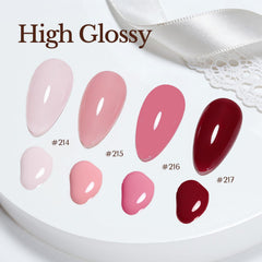 AZUREBEAUTY single polish stroke on nail tip demonstrating smooth coverage
