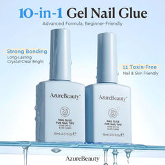 AZUREBEAUTY salon lifestyle shot of technician using the gel
