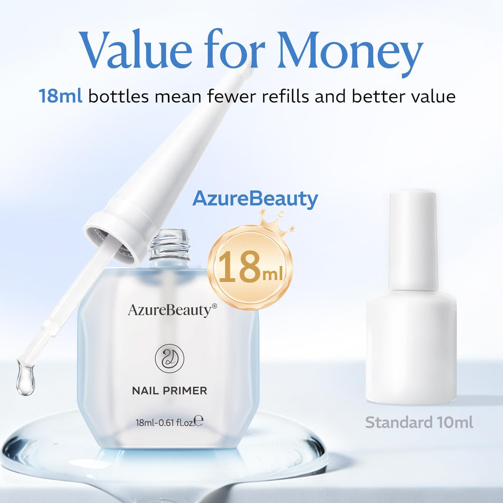 AZUREBEAUTY bottle beside coin for size comparison and value