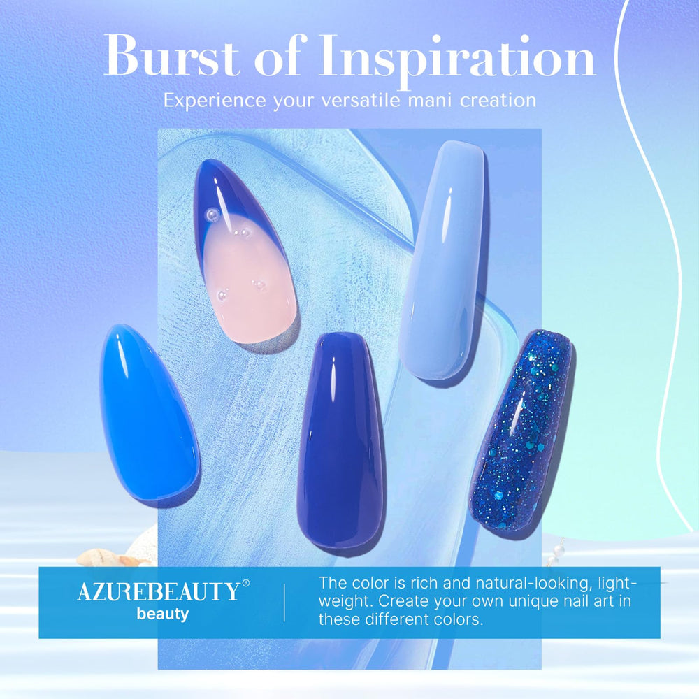 AZUREBEAUTY jars in hand to show size and travel-friendly convenience