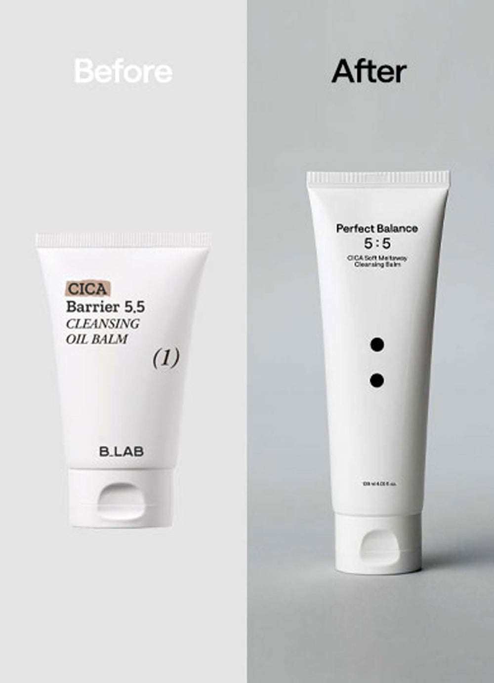 B_LAB close-up of creamy balm texture demonstrating silky, meltaway feel