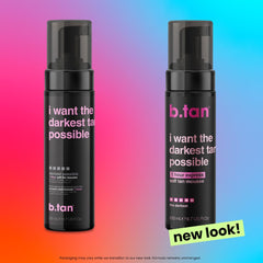 B.TAN application mitt smoothing mousse for streak-free results