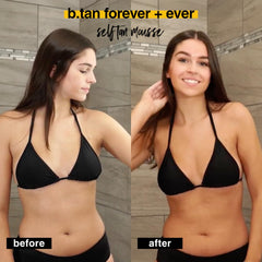 b.tan mitt application demo delivering even streak-free finish