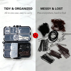 B1jounie YA hair ties and rubber bands grouped for flexible styling