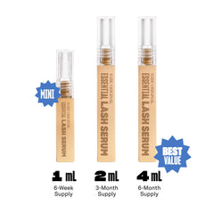 Babe Original being applied to lash line for easy nightly use