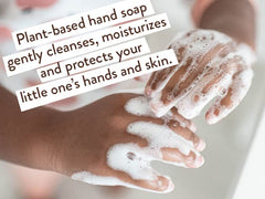 Babo Botanicals creamy foam texture close-up demonstrating gentle spread