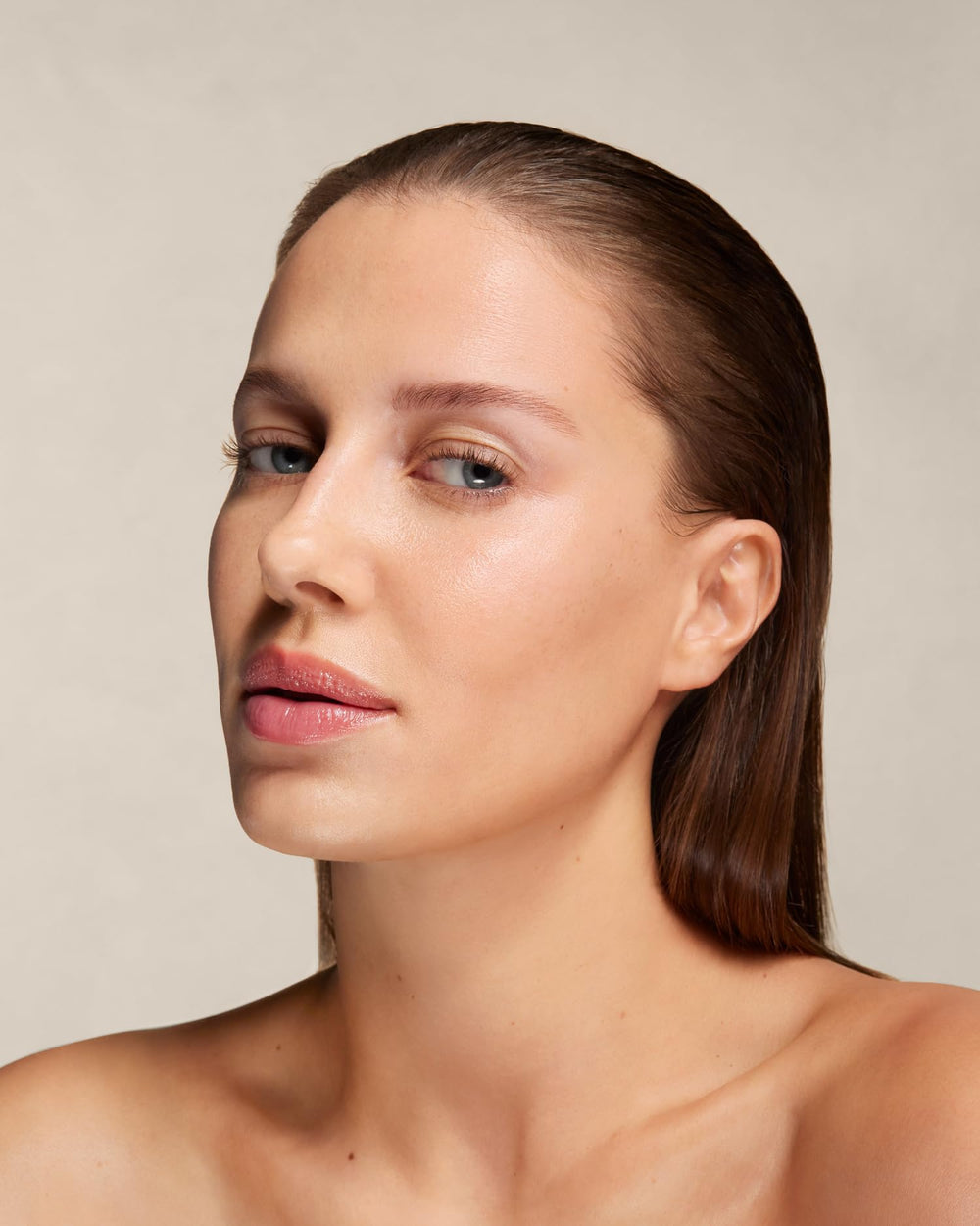 BABOR being applied on face in routine for refined pores and radiant look