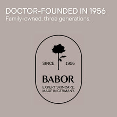 BABOR HY-OL emulsified milky texture illustrating effective rinsing