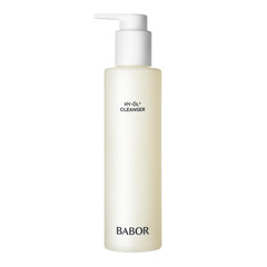 BABOR HY-OL Cleanser front bottle showcasing packaging and clarity