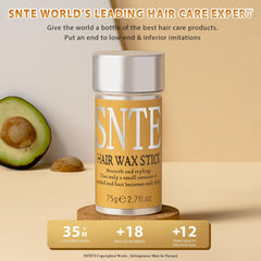BabyFaceDiary Samnyte smoothing a hair strand for added shine and reduced frizz