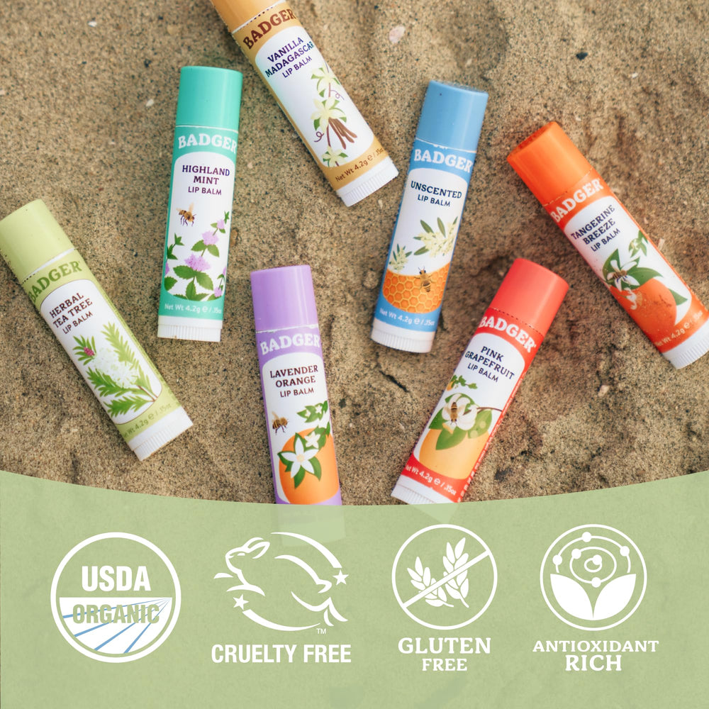 Badger packaging materials focus showing sustainable production values